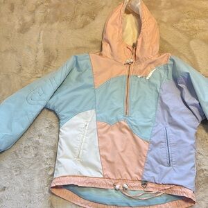 Vintage Obermeyer Pastel Ski Jacket Quarter Zip (Early 90s)